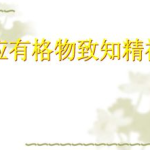 应有格物致知精神ppt,探索科学精神的传承与发展